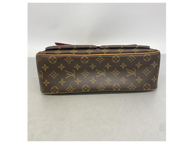 Louis Vuitton Monogram Vivacite GM Schultertasche Braun - Ansicht 3