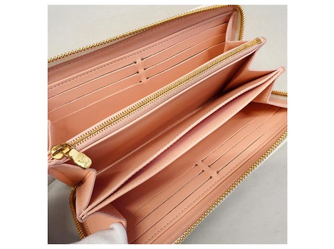 Louis Vuitton LV Garden Zippy Wallet M81694 Blanc Weiß - Ansicht 4