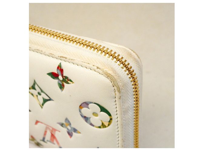 Louis Vuitton LV Garden Zippy Wallet M81694 Blanc Weiß - Ansicht 6