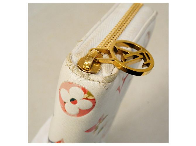 Louis Vuitton LV Garden Zippy Wallet M81694 Blanc Weiß - Ansicht 7