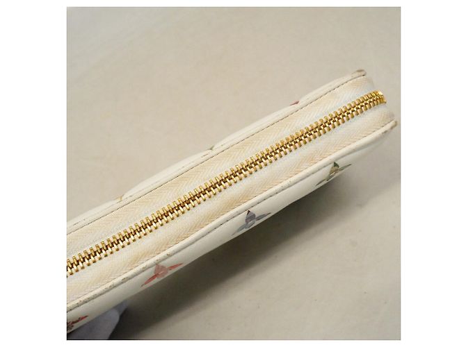 Louis Vuitton LV Garden Zippy Wallet M81694 Blanc Weiß - Ansicht 8