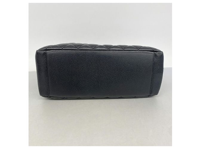Timeless Borsa Tote Chanel in pelle di vitello martellata nera Nero - vista 3