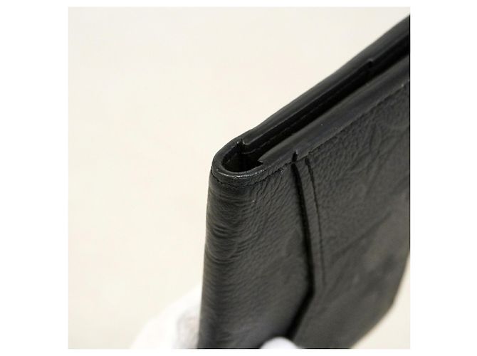 Organizer Louis Vuitton Monogram Shadow Card Case Nero - vista 6