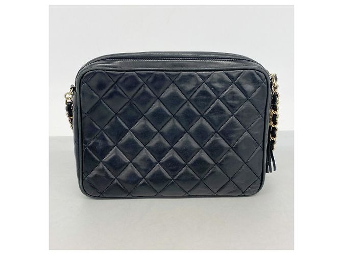 Chanel Matelassé Schultertasche Schwarz - Ansicht 10