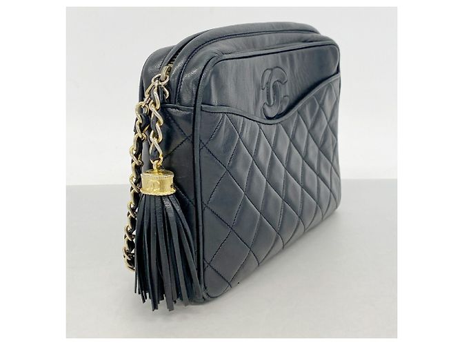 Chanel Matelassé Schultertasche Schwarz - Ansicht 2