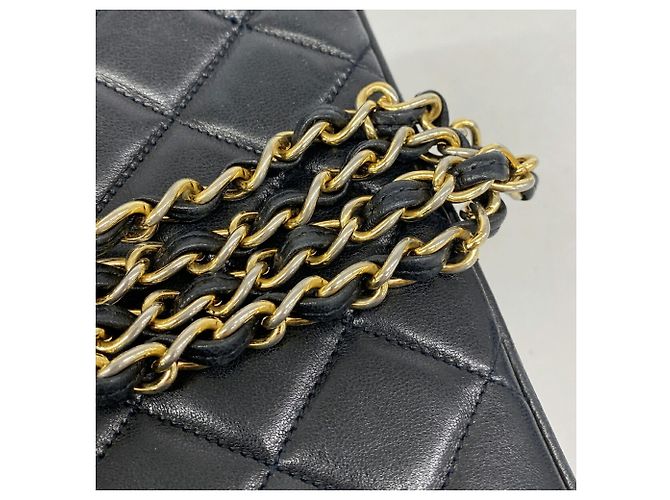 Chanel Matelassé Schultertasche Schwarz - Ansicht 9