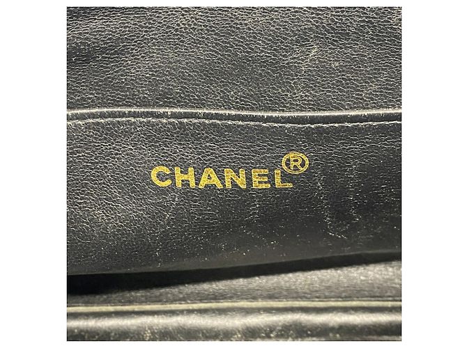 Bolso de hombro Chanel de denim azul - vista 5