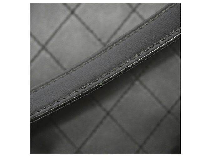 Bolso de hombro con cadena Chanel Matelassé Negro - vista 10