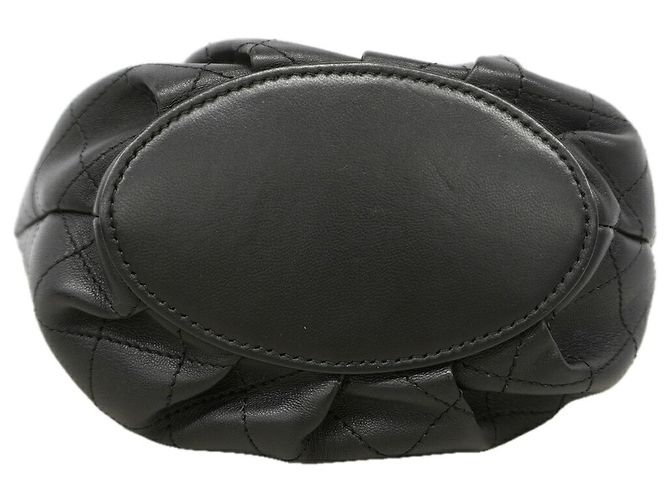 Bolso de hombro con cadena Chanel Matelassé Negro - vista 3