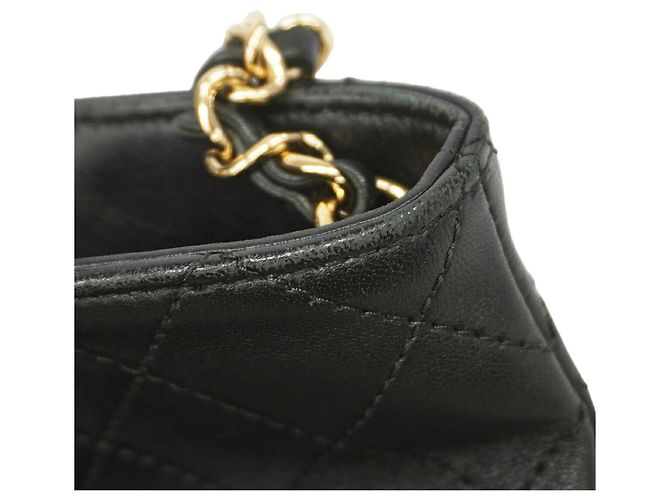 Bolso de hombro con cadena Chanel Matelassé Negro - vista 7