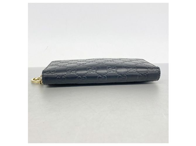 Portafoglio lungo Gucci in pelle nera Nero - vista 2