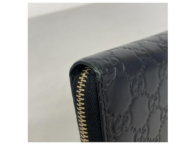 Portafoglio lungo Gucci in pelle nera Nero - vista 5