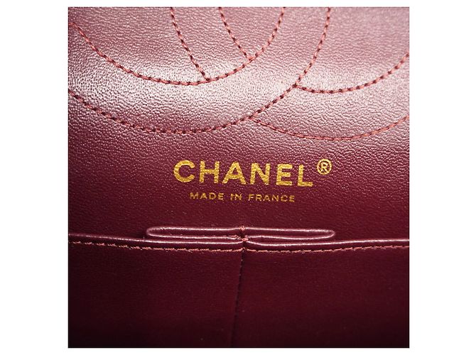 Borsa a tracolla Chanel 2.55 in vitello nero - vista 5