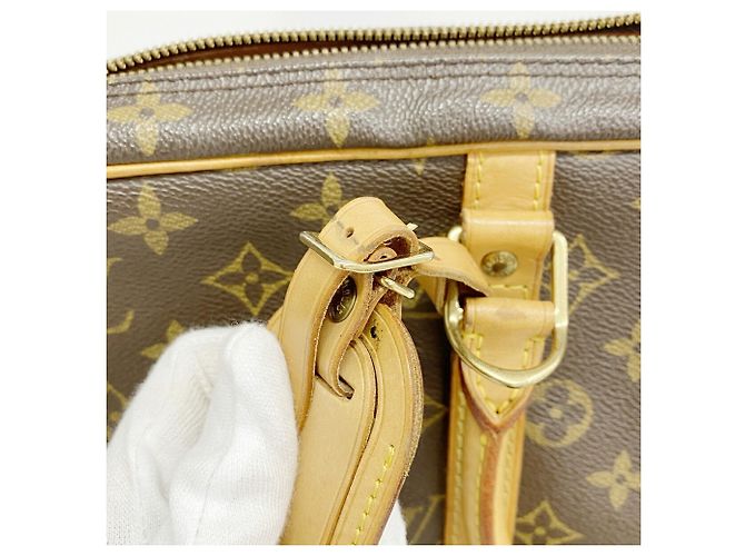 Sac Portedocuments Voyage Louis Vuitton Monogram Marron - vue 13