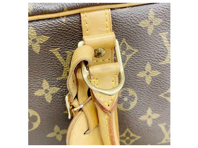 Sac Portedocuments Voyage Louis Vuitton Monogram Marron - vue 14