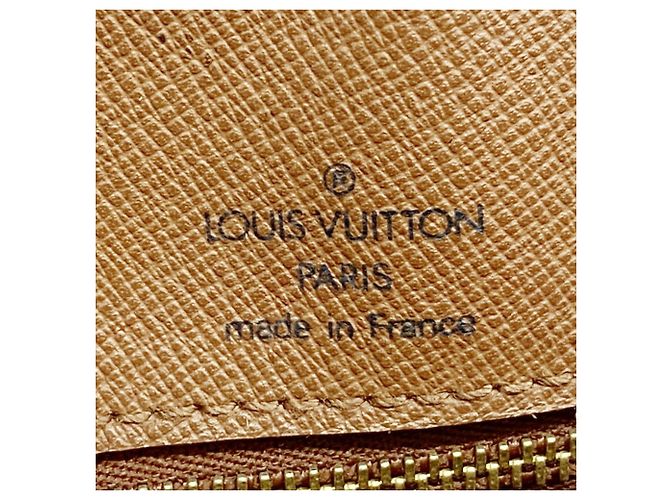 Sac Portedocuments Voyage Louis Vuitton Monogram Marron - vue 5