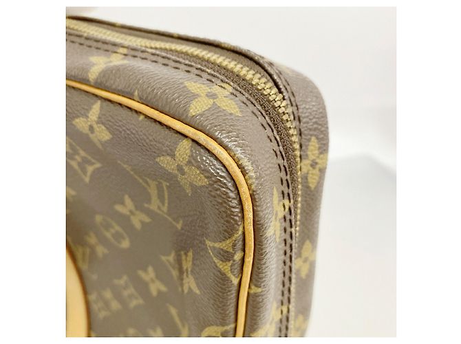 Sac Portedocuments Voyage Louis Vuitton Monogram Marron - vue 7