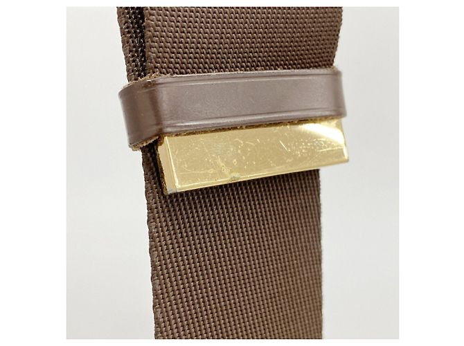 Borsa a tracolla Louis Vuitton Damier Geronimos in Ebene Damier ebene - vista 12