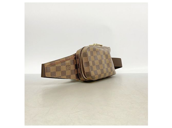 Borsa a tracolla Louis Vuitton Damier Geronimos in Ebene Damier ebene - vista 2