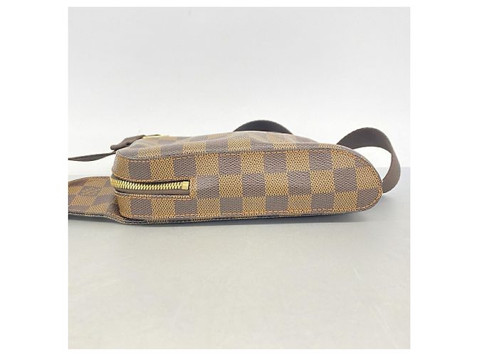 Borsa a tracolla Louis Vuitton Damier Geronimos in Ebene Damier ebene - vista 3