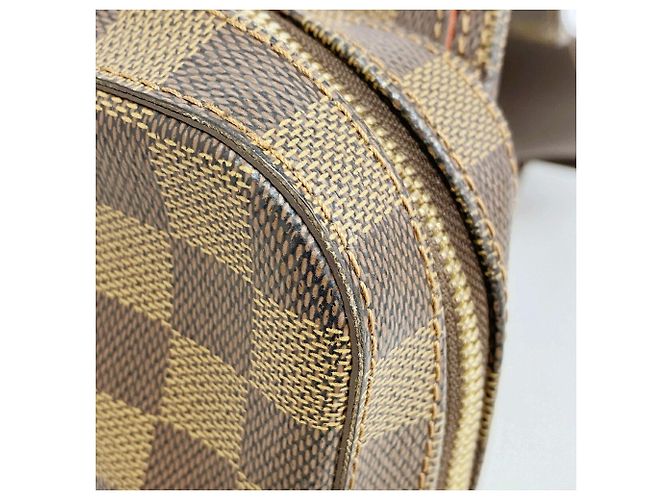 Borsa a tracolla Louis Vuitton Damier Geronimos in Ebene Damier ebene - vista 6
