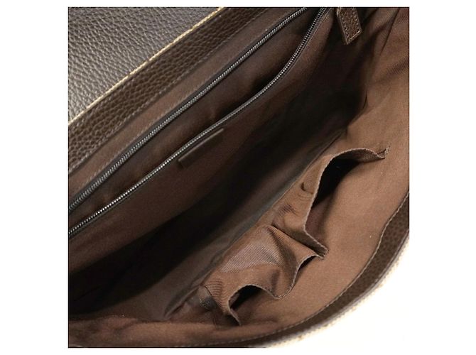 Borsa a tracolla Gucci GG Canvas Marrone - vista 4