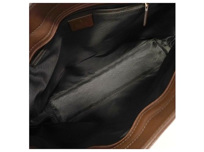 Borsa Tote Gucci GG Canvas Marrone - vista 4