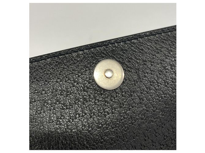 Borsa a tracolla Gucci Jumbo GG Nero Giallo - vista 9