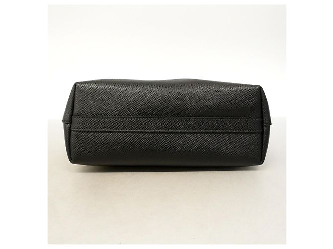 Saco Tote Prada em couro Saffiano Preto - vista 3