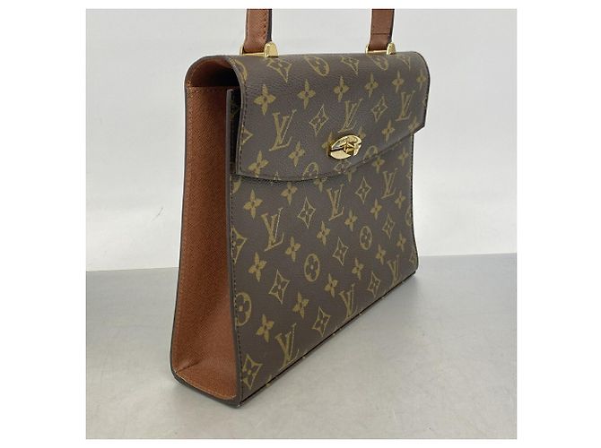 Louis Vuitton Monogram Malesherbes Handtasche Braun - Ansicht 2