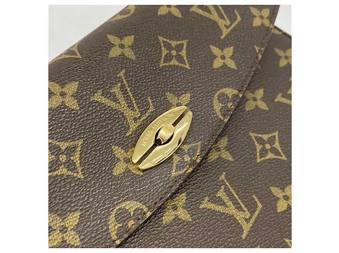Louis Vuitton Monogram Malesherbes Handtasche Braun - Ansicht 8