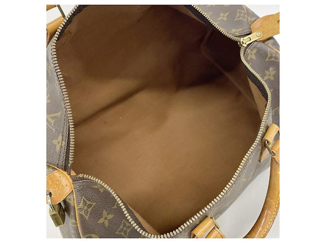 Bolsa Louis Vuitton Monogram Speedy 40 Marrom - vista 4