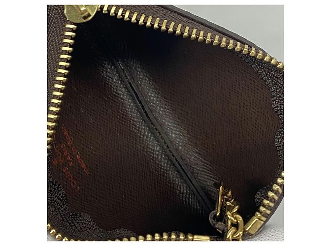 Louis Vuitton Damier Pochette Clé N62658 Ebene Coin Case Damier ebene - vista 3