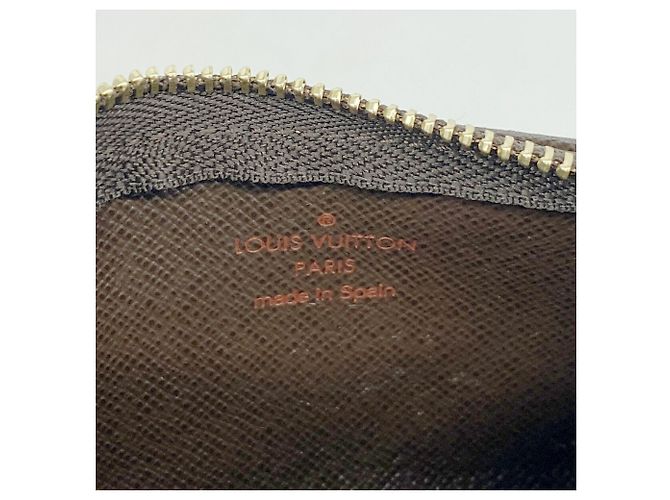 Louis Vuitton Damier Pochette Clé N62658 Ebene Coin Case Damier ebene - vista 4