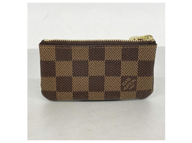 Louis Vuitton Damier Pochette Clé N62658 Ebene Coin Case Damier ebene - vista 7