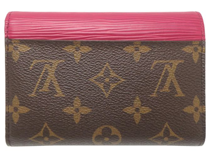 Portafoglio Louis Vuitton Epi Fuchsia Tri-fold Fuschia - vista 2
