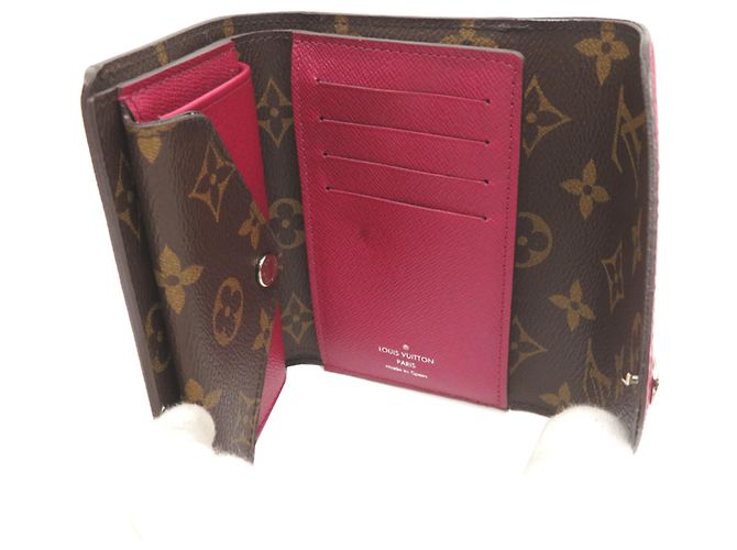 Portafoglio Louis Vuitton Epi Fuchsia Tri-fold Fuschia - vista 5
