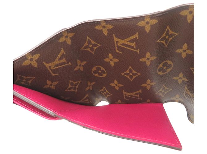 Portafoglio Louis Vuitton Epi Fuchsia Tri-fold Fuschia - vista 6