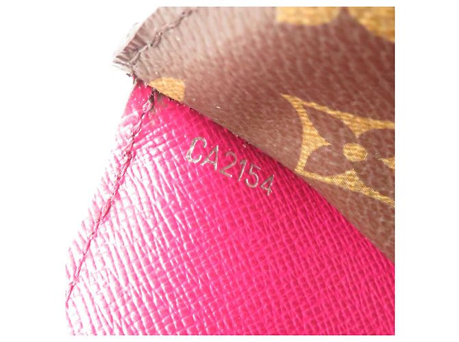 Portafoglio Louis Vuitton Epi Fuchsia Tri-fold Fuschia - vista 9