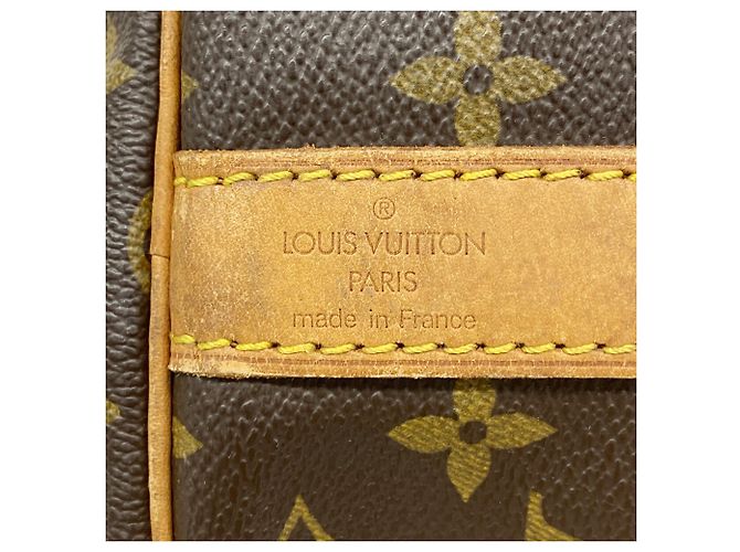 Louis Vuitton Monogram Keepall Bandoulière 45 Marrone - vista 5