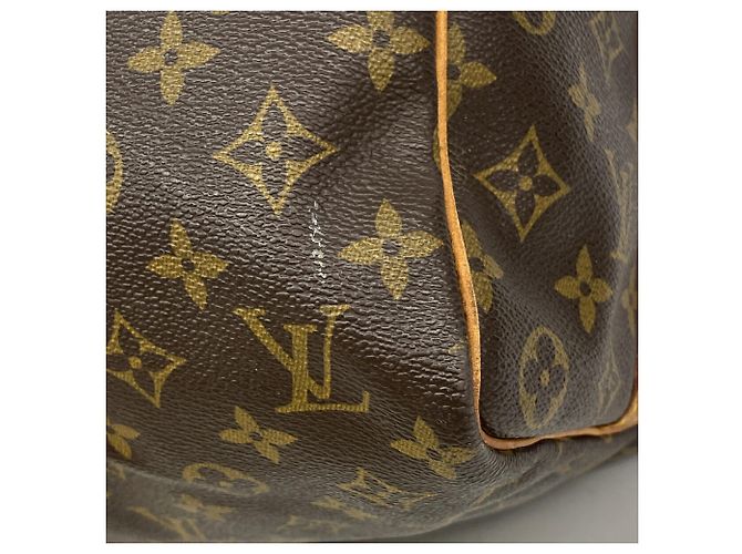 Louis Vuitton Monogram Keepall Bandoulière 45 Marrone - vista 6