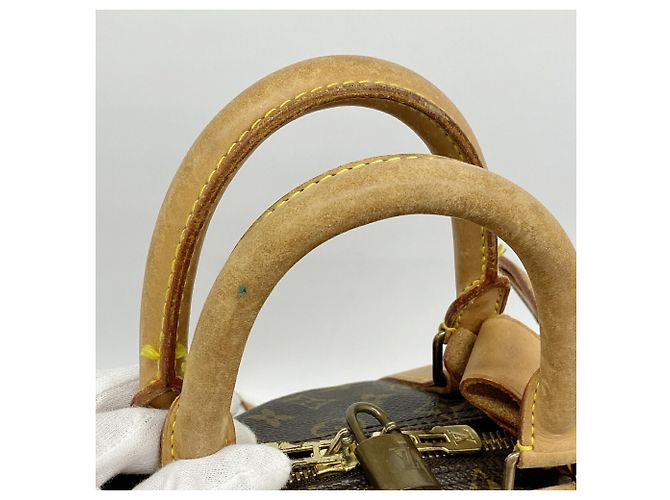 Louis Vuitton Monogram Keepall Bandoulière 45 Marrone - vista 7