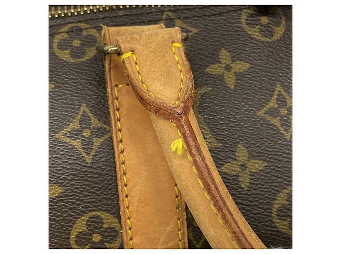 Louis Vuitton Monogram Keepall Bandoulière 45 Marrone - vista 9