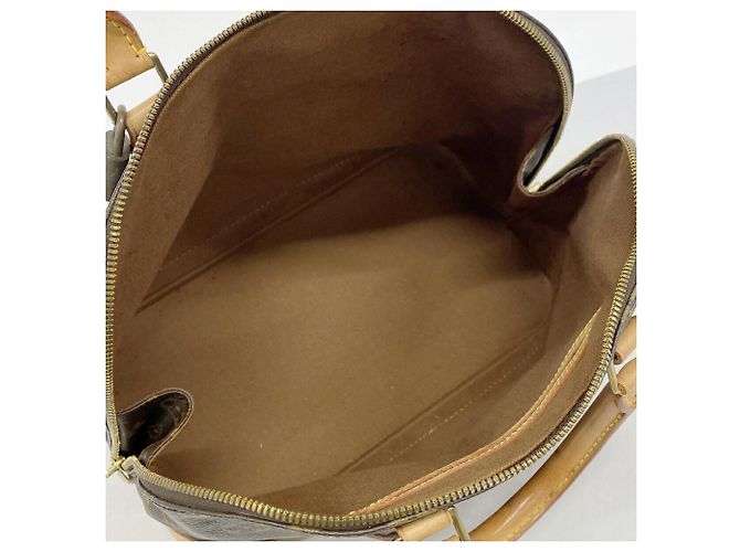 Bolso de mano Louis Vuitton Alma Monogram M51130 Castaño - vista 4