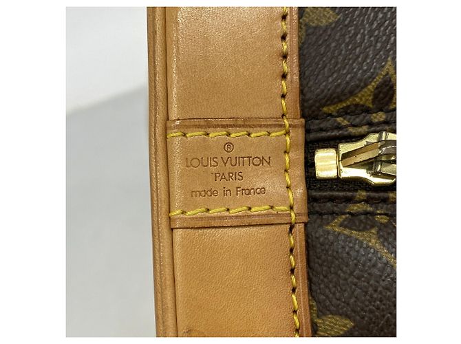 Bolso de mano Louis Vuitton Alma Monogram M51130 Castaño - vista 5