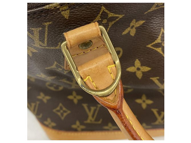 Bolso de mano Louis Vuitton Alma Monogram M51130 Castaño - vista 9