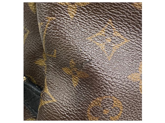 Zaino Louis Vuitton Monogram Palm Springs PM M41560 Marrone Nero - vista 10