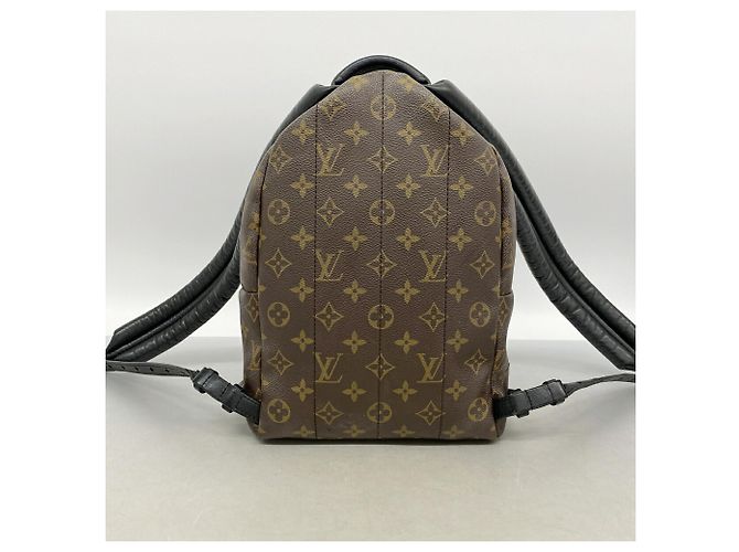 Zaino Louis Vuitton Monogram Palm Springs PM M41560 Marrone Nero - vista 11
