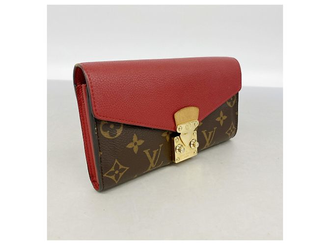 Louis Vuitton Monogram Portefeuille Pallas Long Wallet Fuschia - Ansicht 2