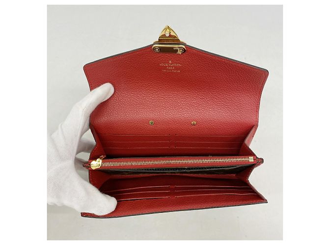 Louis Vuitton Monogram Portefeuille Pallas Long Wallet Fuschia - Ansicht 3
